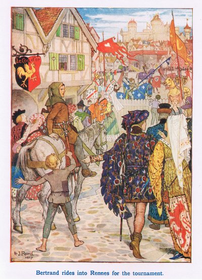 Bertrand reitet nach Rennes zum Turnier von Henry Justice Ford